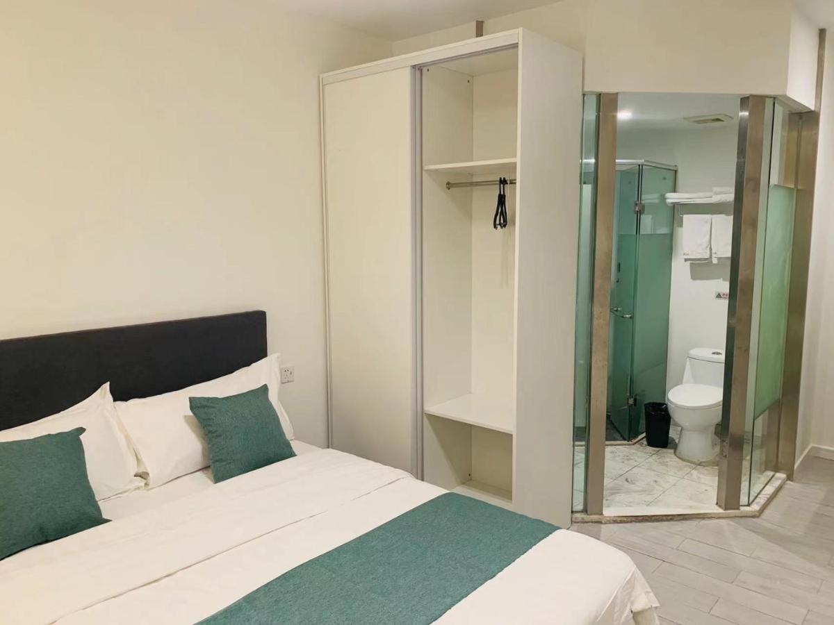 Yueshe Apartment - Hongqiao Longbai Xincun Shanghai Bagian luar foto